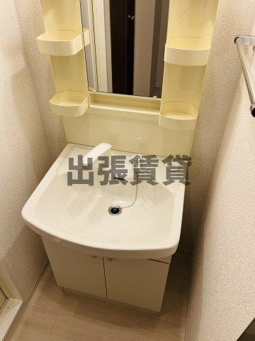 仲介手数料0円！HF名駅北レジデンス　EASTの洗面所