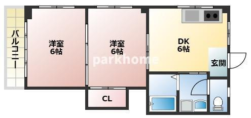 シティーライフHATAの間取り