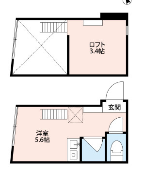 アジュール荻窪の間取り