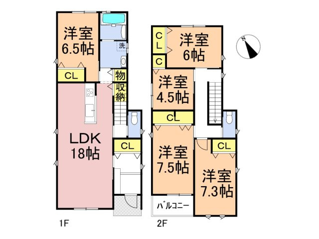 戸建　岐阜市上川手　全1区画分譲の間取り|■A棟
■ヤマダ不動産　株式会社リライフ　岐阜店　■
夢のマイホーム購入をフルサポートします！