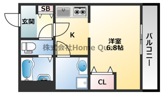 【間取り】 | 八尾本町5丁目KAP