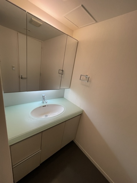 中央区銀座８丁目の賃貸マンションのその他|洗面