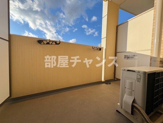 プレサンス金山グリーンパークスのバルコニー