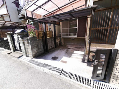 【駐車場】 | 長田区萩乃町2丁目6-2戸建 | 小型車限定（サイズ現地要確認）