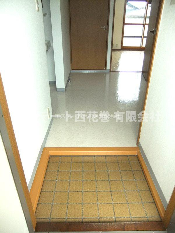 シティハイムロイヤルの玄関|下駄箱はありません