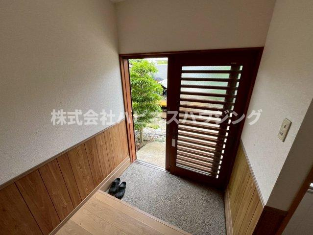 野々下ハイムBの玄関