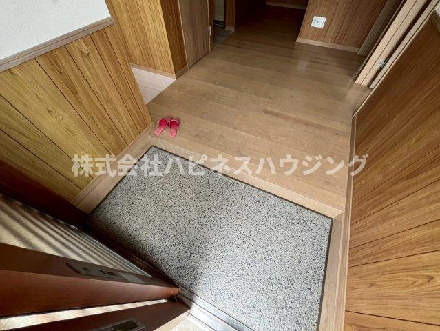 野々下ハイムBの玄関