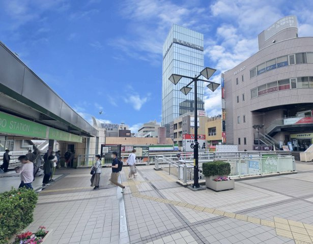 秀姫駅前ビルの周辺