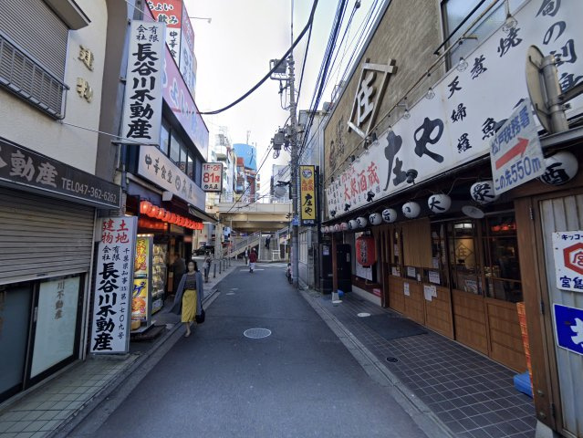 秀姫駅前ビルの周辺