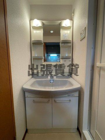 仲介手数料0円！！アルフィーレ新栄の独立洗面台