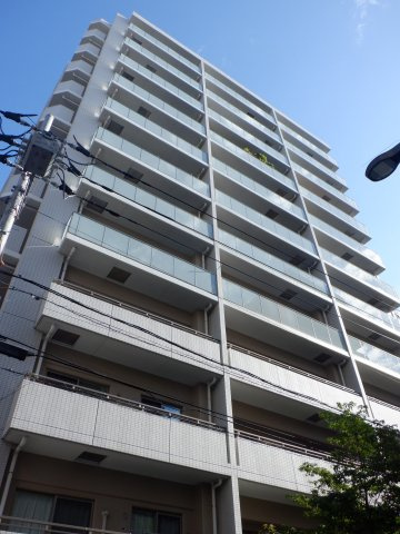 リリーゼ東京新富町の外観