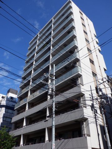 リリーゼ東京新富町の外観