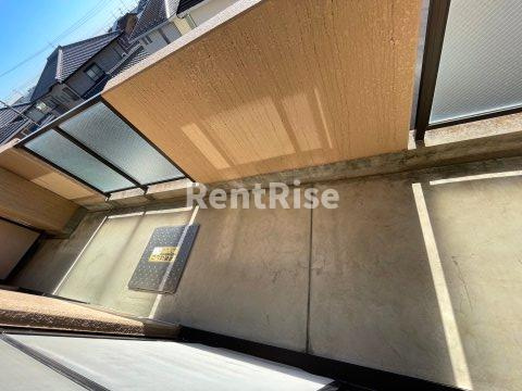 ルネッサンス雅Ｂ棟のバルコニー