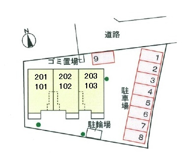 メゾン・フォーリストの区画図
