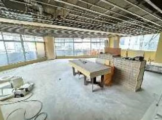 東京建設自労会館の内装