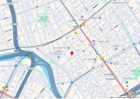 恩田ビルの地図