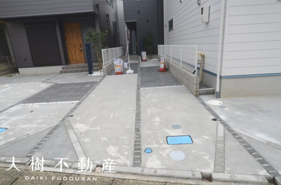 【駐車場】 | 海老名市上郷3丁目 新築戸建て 全3棟 【仲介手数料無料】