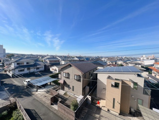 【展望】 | 4階だけどこんなに空が開けてます。日差したっぷりでちょー気持ちいいですよ♪