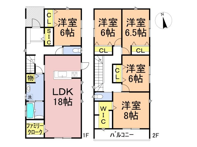 戸建　岐阜市茜部新所Ⅱ　全2区画分譲の間取り|■A棟
■ヤマダ不動産　株式会社リライフ　岐阜店■
夢のマイホーム購入をフルサポートします！