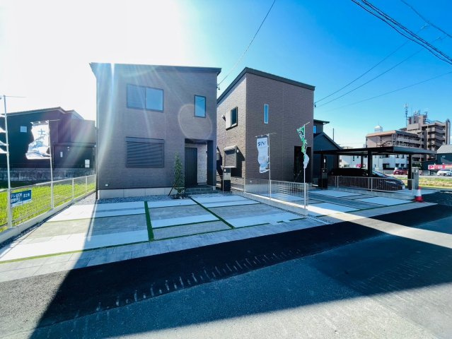 戸建　岐阜市茜部新所Ⅱ　全2区画分譲の外観|■外観写真　
■ヤマダ不動産　株式会社リライフ　岐阜店　