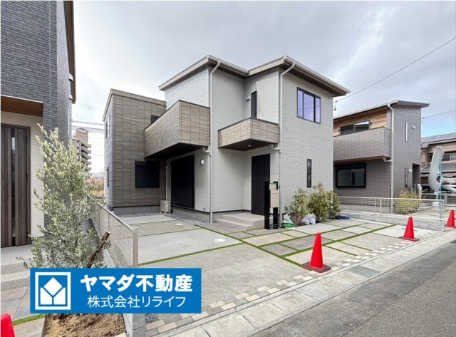 新築戸建　一宮市木曽川町黒田Ⅱ　全3区画分譲の外観|■B号棟
■YAMADA電機の　ヤマダ不動産　株式会社リライフ　一宮店■
いつでもお問合わせ下さい。