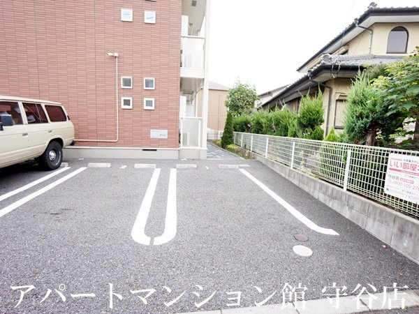 FSハウスの駐車場
