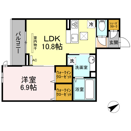 【間取り】 | ERDE城北