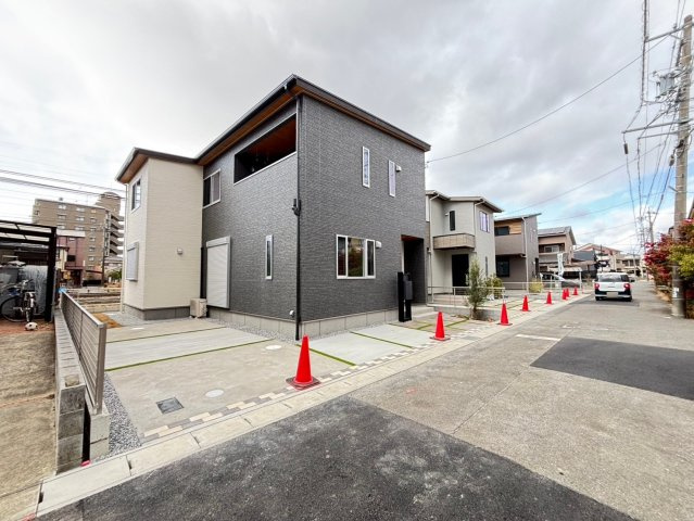 新築戸建　一宮市木曽川町黒田Ⅱ　全3区画分譲の外観|■全体写真　
■ヤマダ不動産　株式会社リライフ　一宮店　