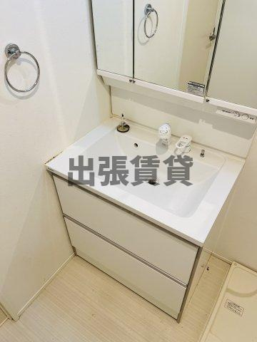 仲介手数料0円！カンファーフォレストの洗面所