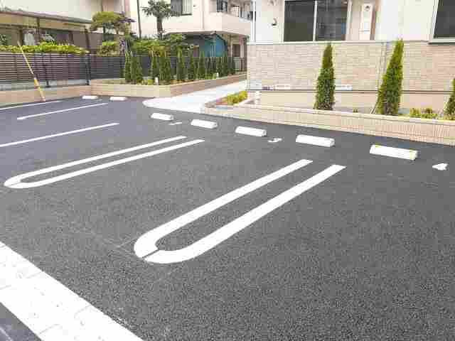 カーサ・ブルーノの駐車場