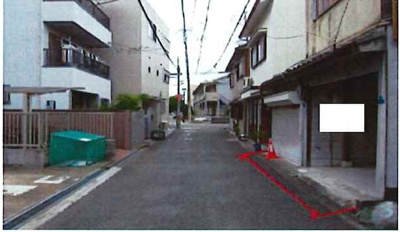 【前面道路含む現地写真】 | 旭区新森7丁目売土地