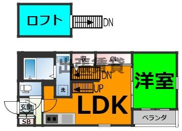 ハーモニーテラス水切町Ⅱの間取り