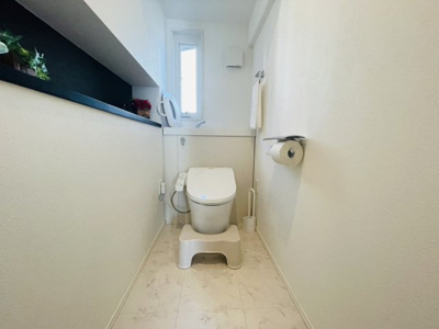 【トイレ】 | 水戸市千波町　積水施工の築浅戸建て！