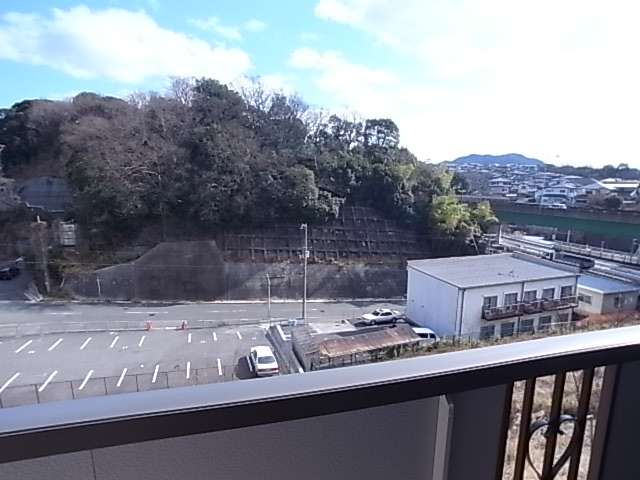 神戸市須磨区車字梨川のアパートの展望|眺望
