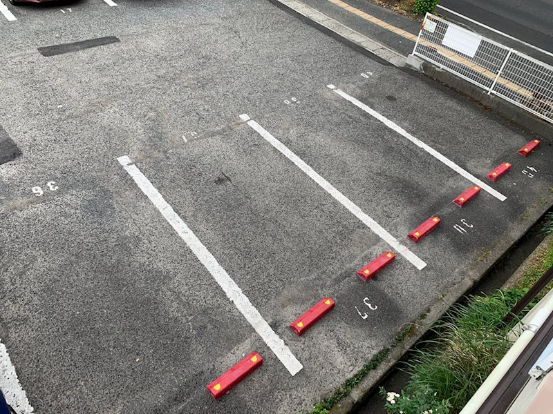 斉藤コーポの駐車場
