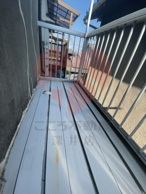 【バルコニー】 | 羽曳野市野々上４丁目貸家