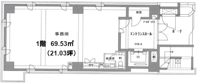サンキビルの間取り