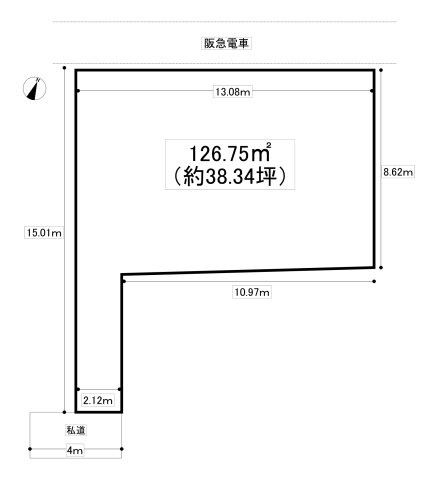 【土地図】 | 芦屋市大原町土地
