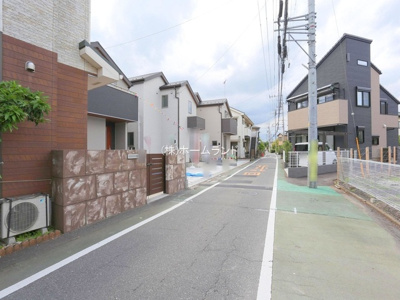 【前面道路含む現地写真】 | 立川市若葉町2丁目/新築戸建て