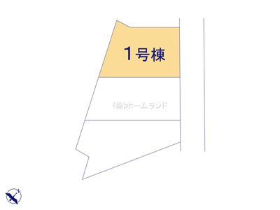 【区画図】 | 立川市若葉町2丁目/新築戸建て