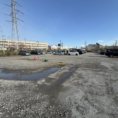 室蘭市中島本町1丁目1-18月極駐車場の駐車場