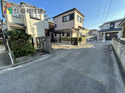 【前面道路含む現地写真】 | 中古戸建　明石市大久保町大窪