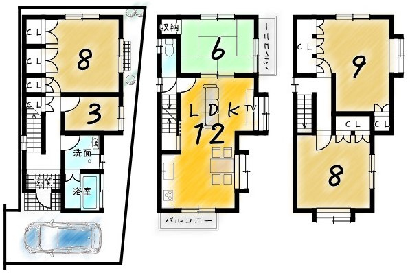 竹田西段川原町