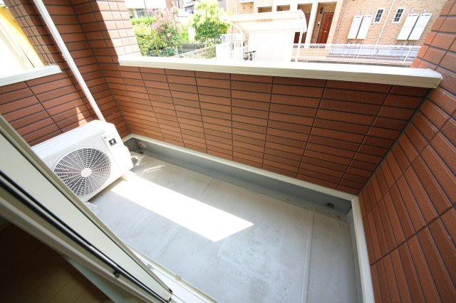 サンライズのバルコニー