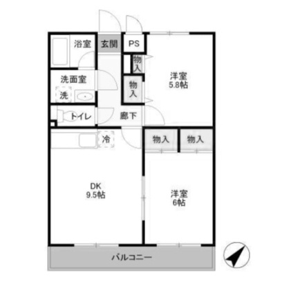 SOGREENの間取り