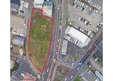 粟宮事業用貸地の外観