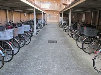 【駐輪場】 | 明石ダイヤハイツ