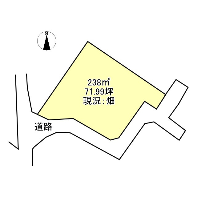 西条市大町1189-7　売土地の土地図