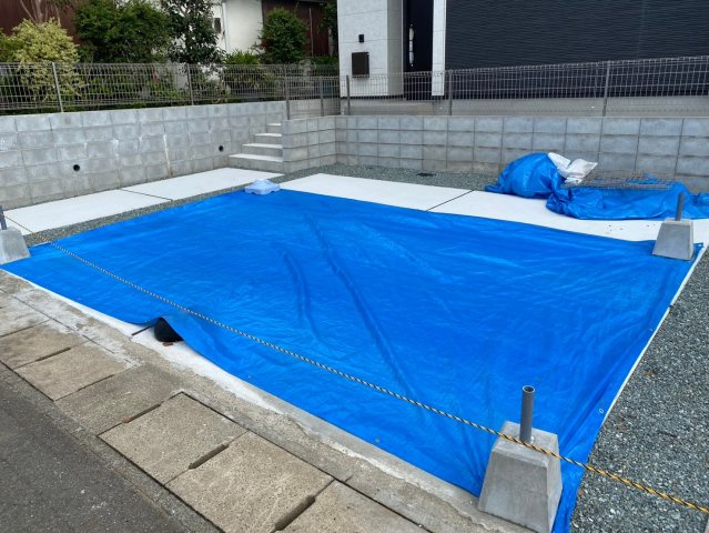 ケイアイテラス／東区西原１期／１号棟の駐車場|駐車場は平置きで２台