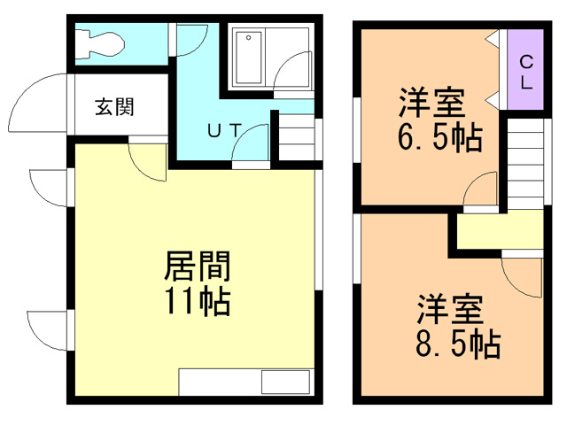 ピジョン東町の間取り